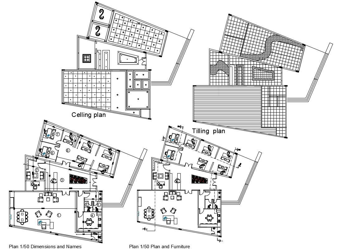 Bank Project AutoCAD File