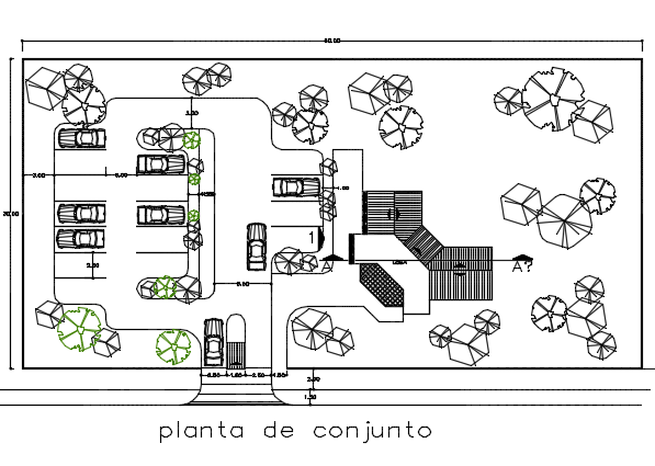 Basement plan detail dwg file