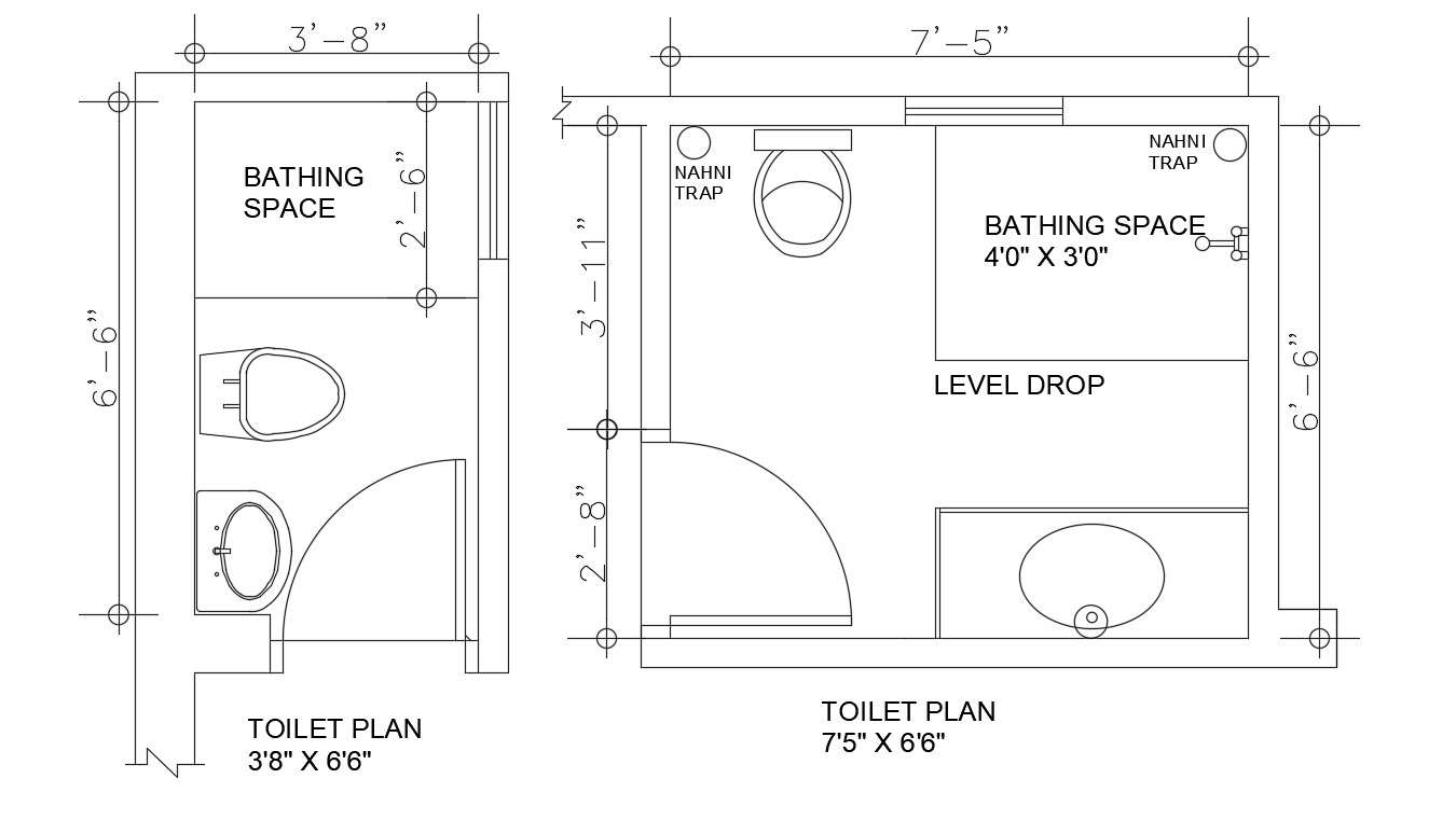 Bathroom Floor Plans