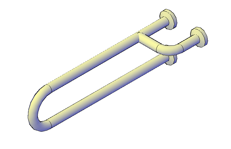 Bathroom towel holder 3d file