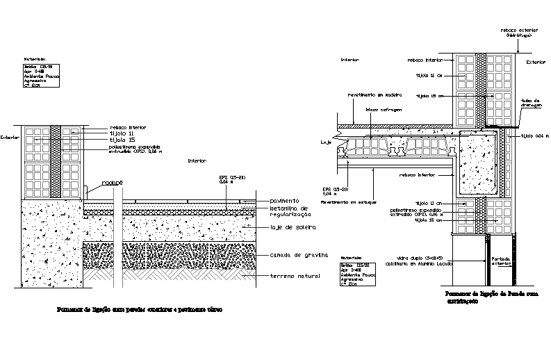 Beam and column section detail dwg file