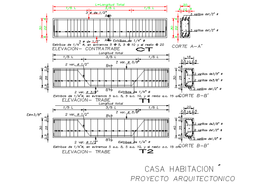 Beam and column section plan detail layout file