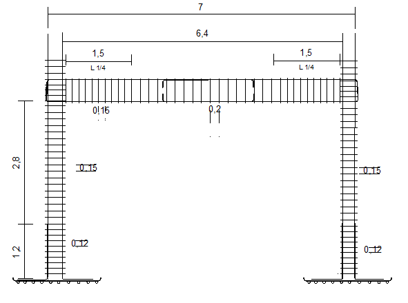 Beam construction details dwg file