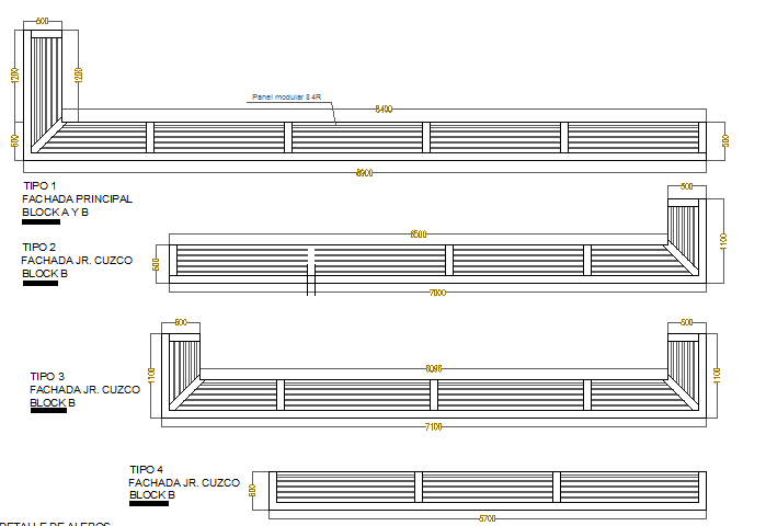Beam construction details of building dwg file