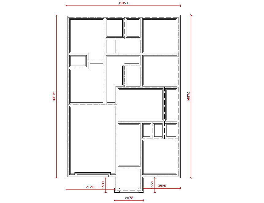 Beam plan autocad file