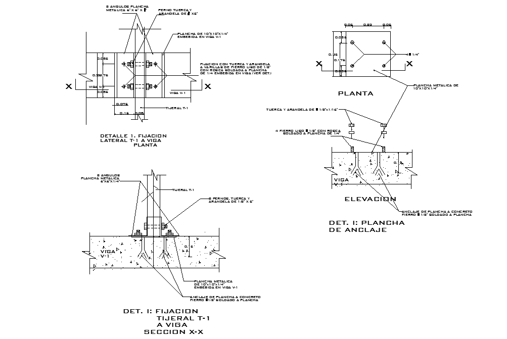Beam section plan layout file