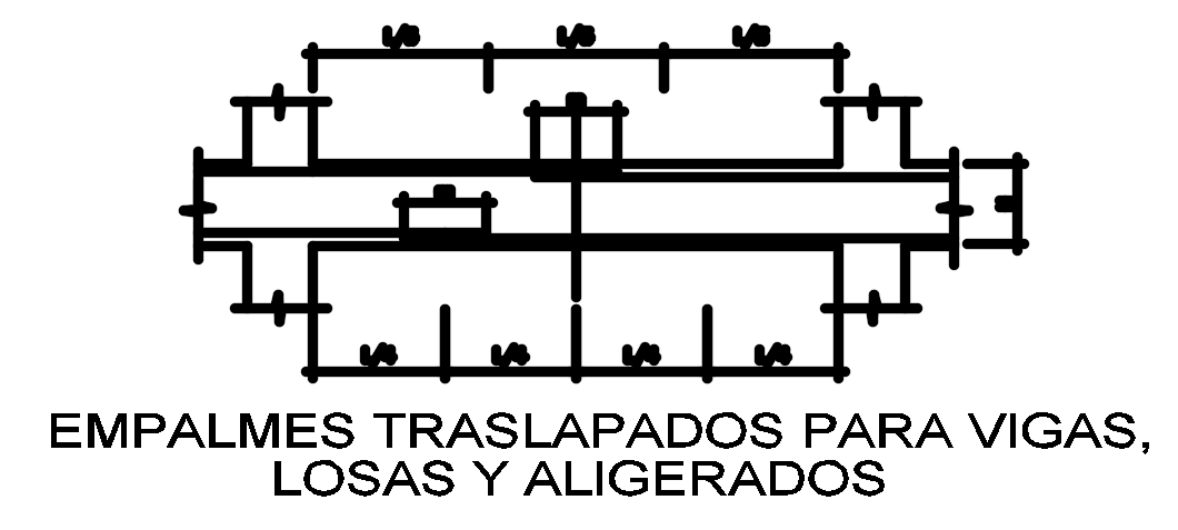  Beam and slab lap splice detail drawing is given in this file