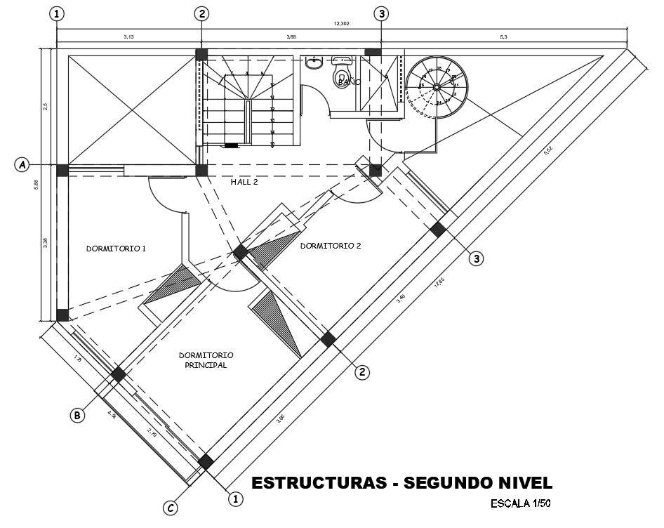 Beam column detail of bungalow drawing stated in this AutoCAD file.  download this 2d AutoCAD drawing file.