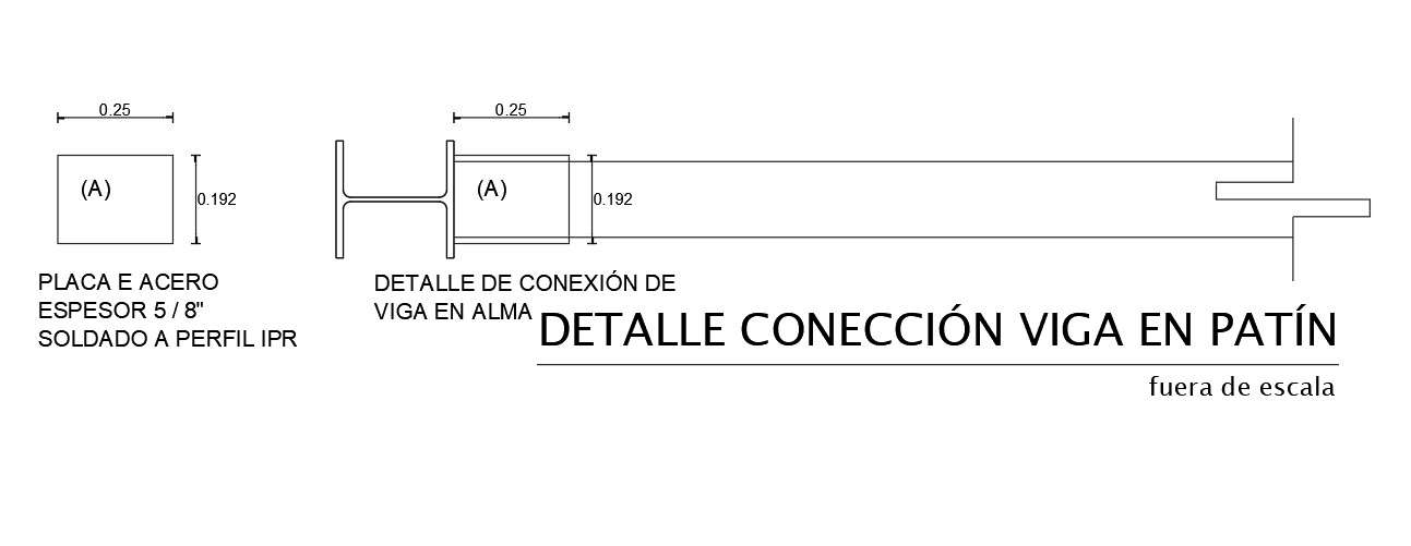 Beam connection detail drawing separated in this AutoCAD file | Download 2d autocad drawing file.