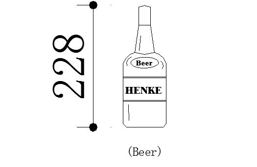 Beer bottle details