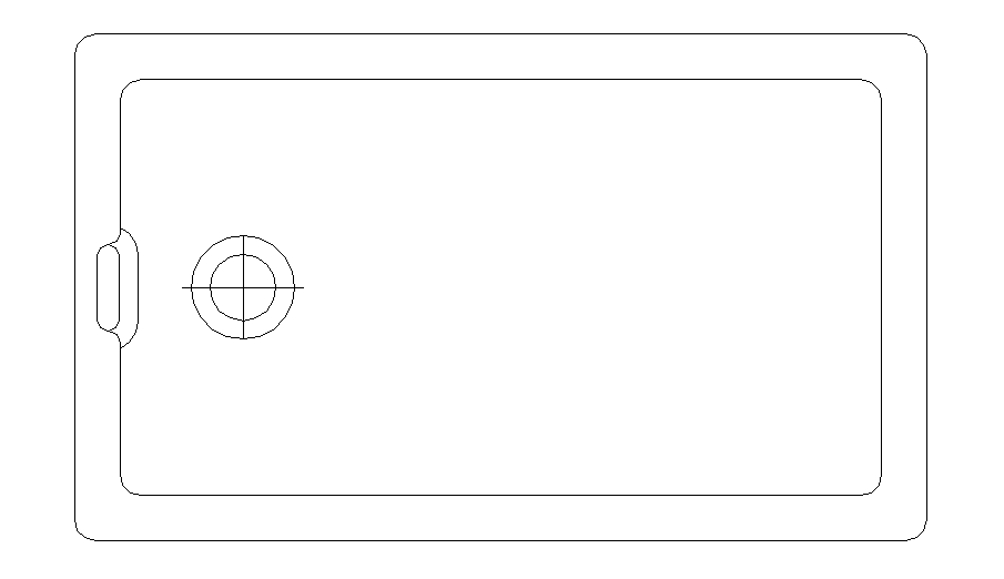 Bell fast sink top view