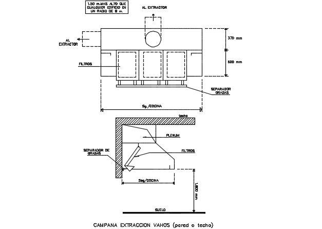 Bell suction scents detail dwg file