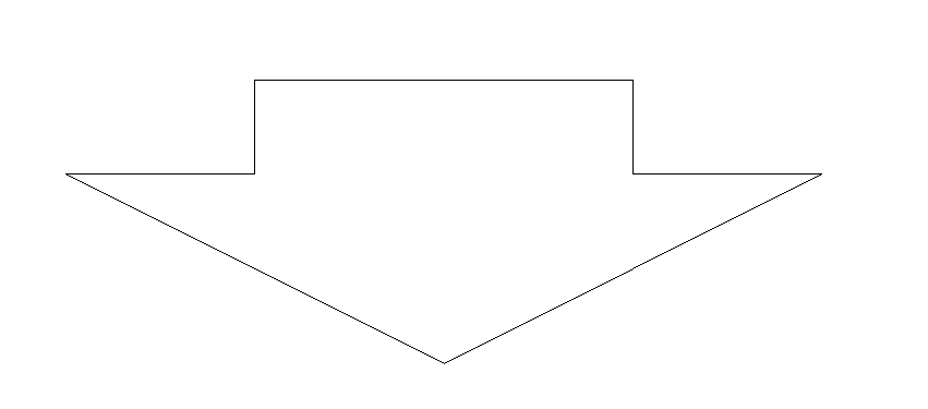 Big block downward symbol