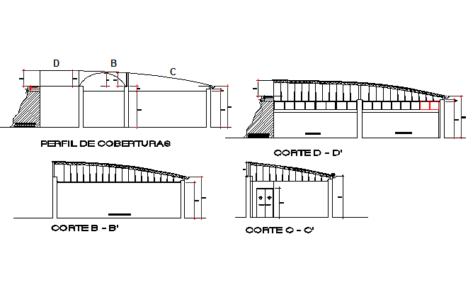 Big building elevation details