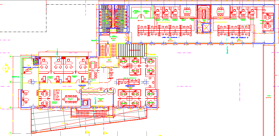 Big office meeting room , conference room dwg file