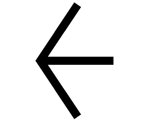 Block detail of left side arrow