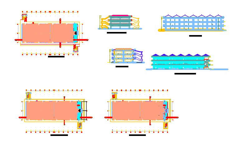 Blocks of classroom