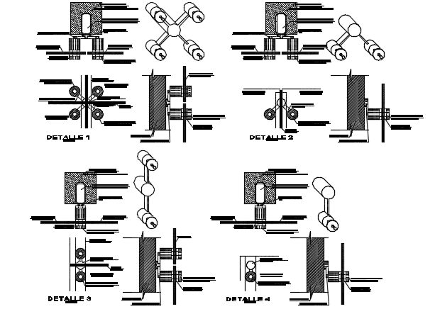 Bolt detail dwg file