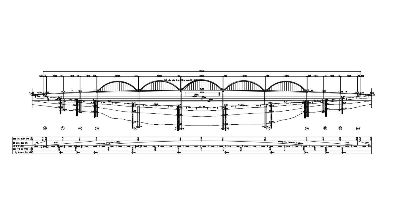 Bridge Design Details DWG File Download 