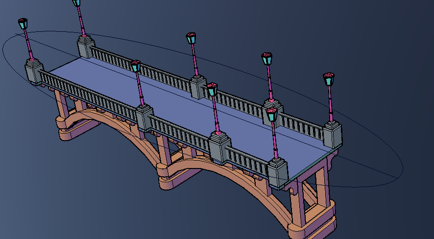Bridge view 3D 