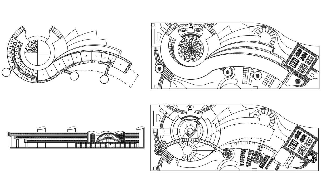 Building Drawing AutoCAD File Download