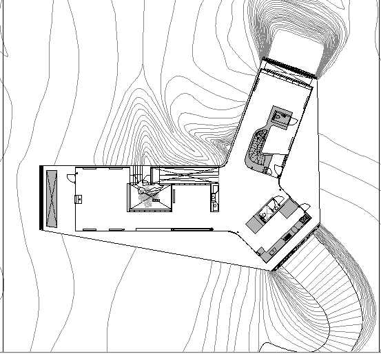 Building Layout plan dwg file