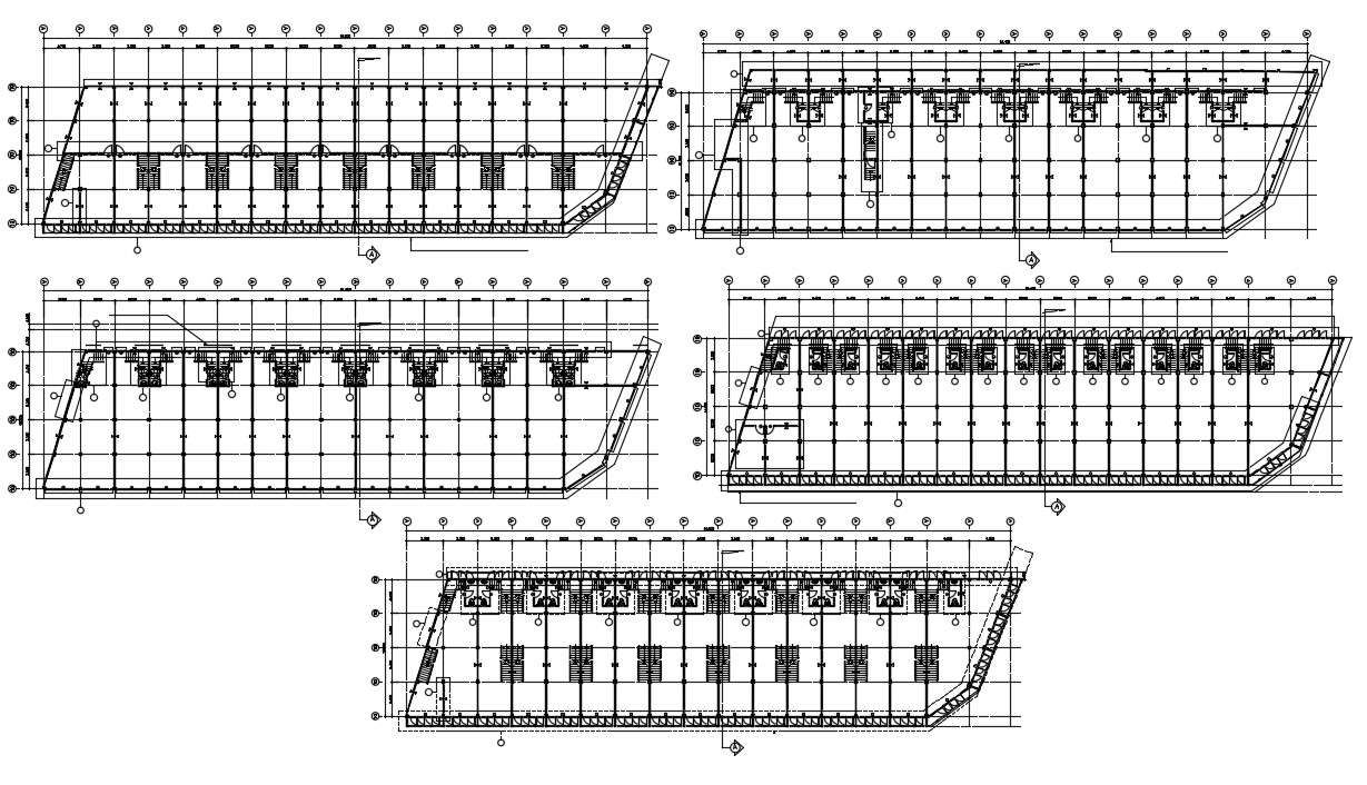 Building Plan AutoCAD drawing download