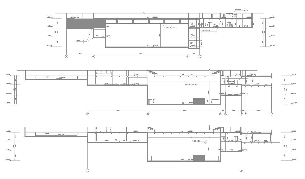 Download Free Building Section AutoCAD File