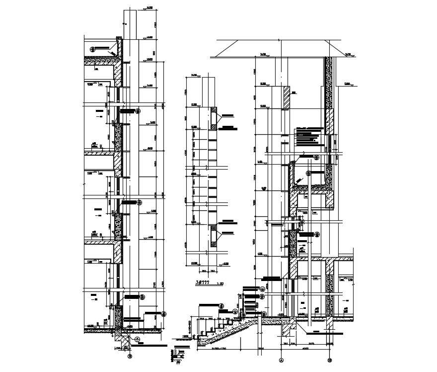 Building Section In AutoCAD Drawings