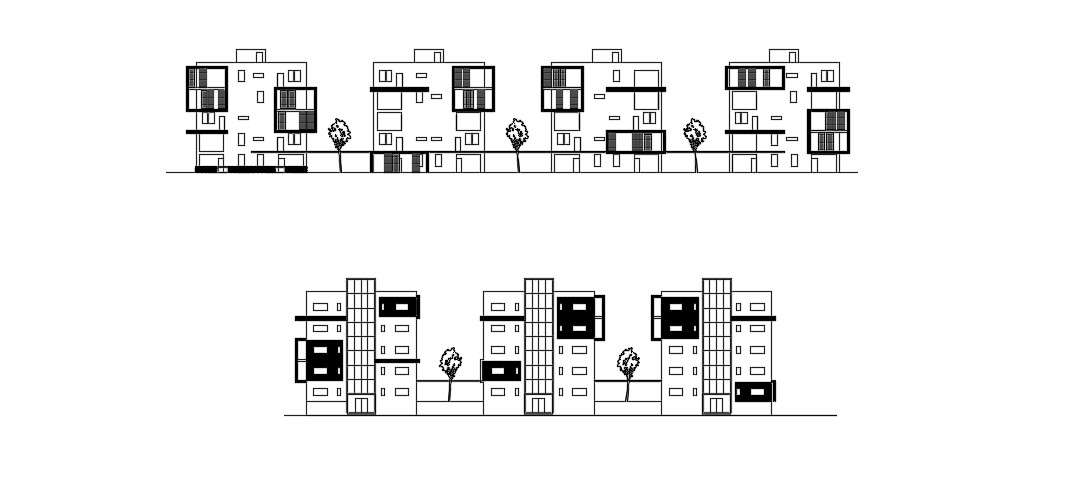 Building Section In DWG File 