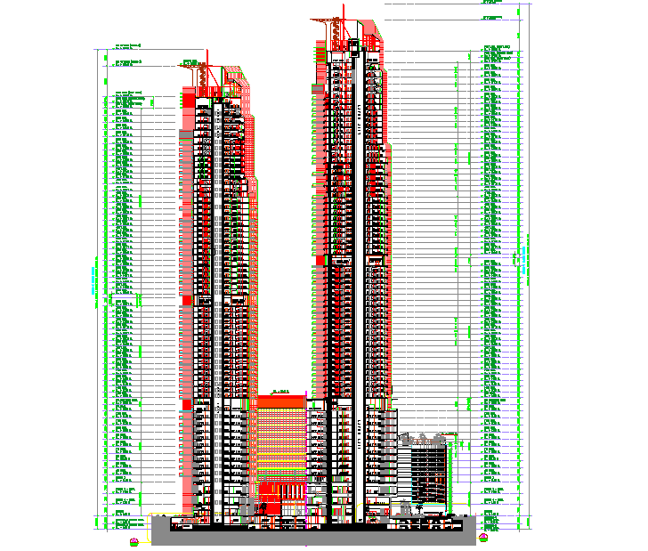 Building Section Plan