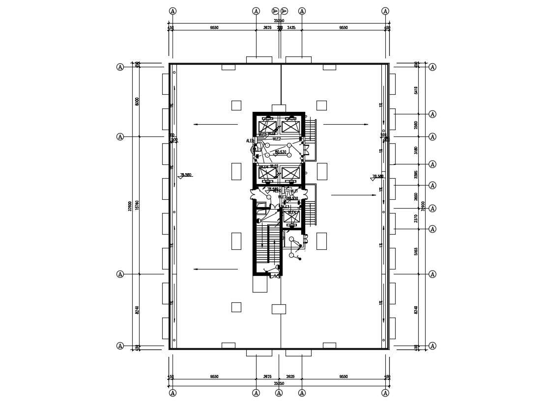 Building Service Room Design Layout Plan 