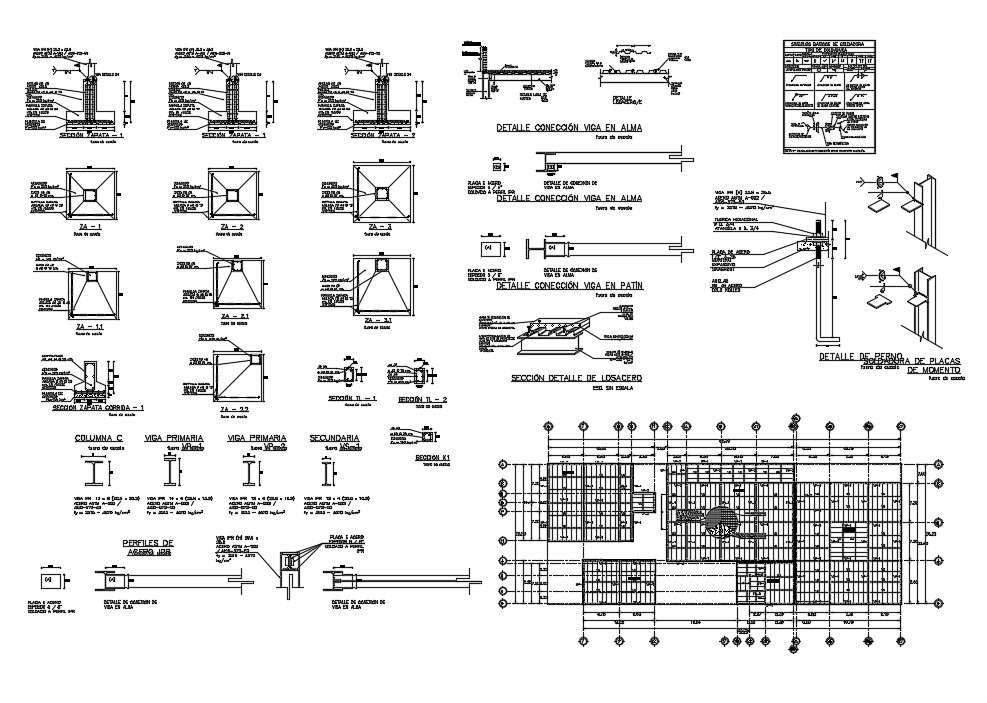 Building Structure Drawing In AutoCAD File
