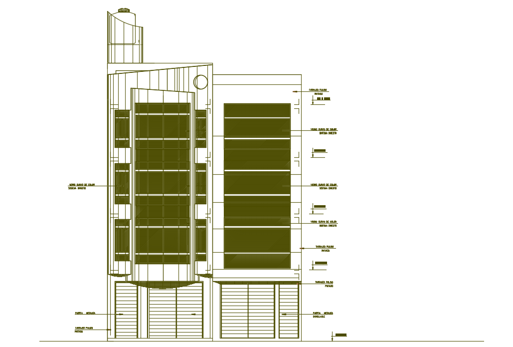 Building departments dwg file.