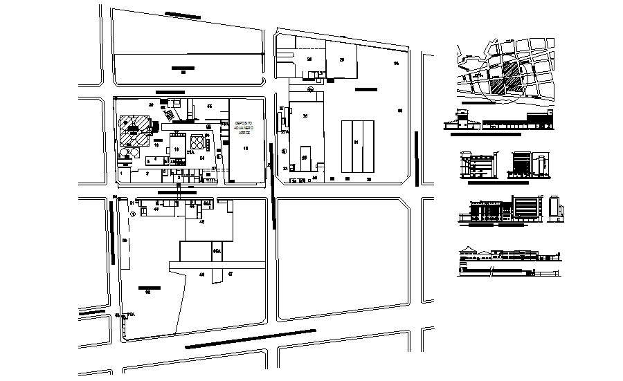 Building Section Drawing In AutoCAD File 