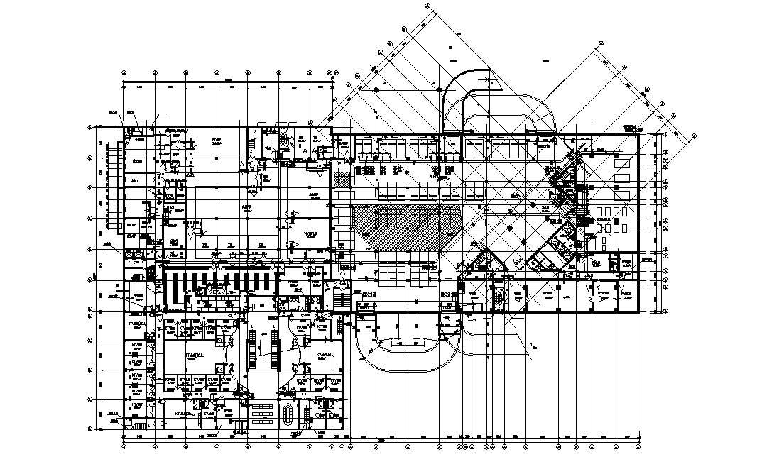 CAD Commerce Building Design File