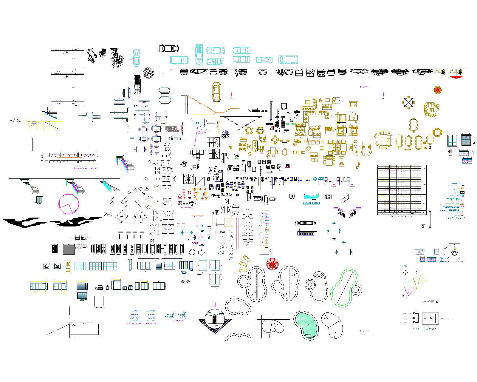 Free DWG CAD Block for Interior Designers and Architects