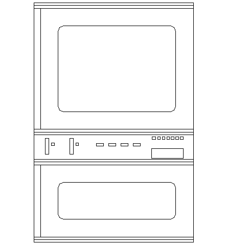 Oven Cad Block Free  AutoCAD Drawings
