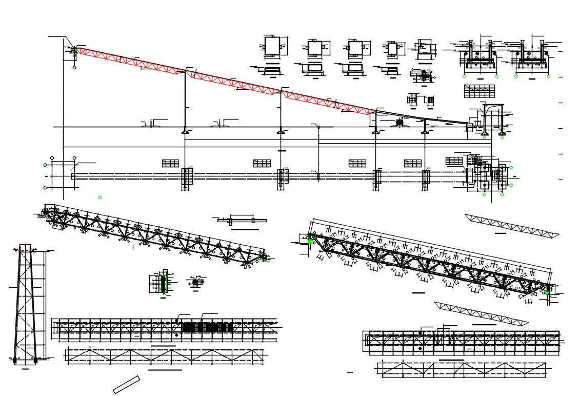 Cantilever Slab Reinforcement Design AutoCAD File 