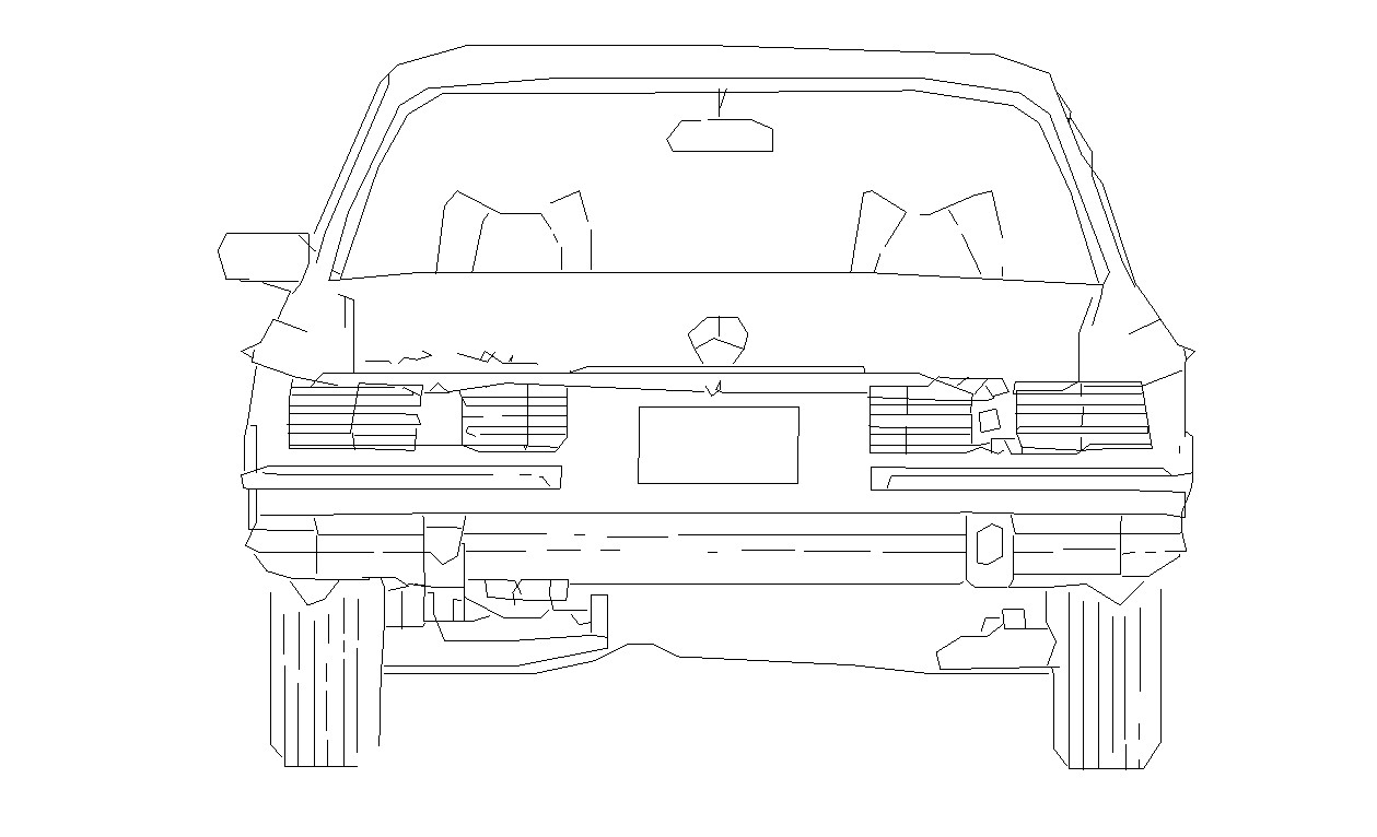 Car CAD Block Free