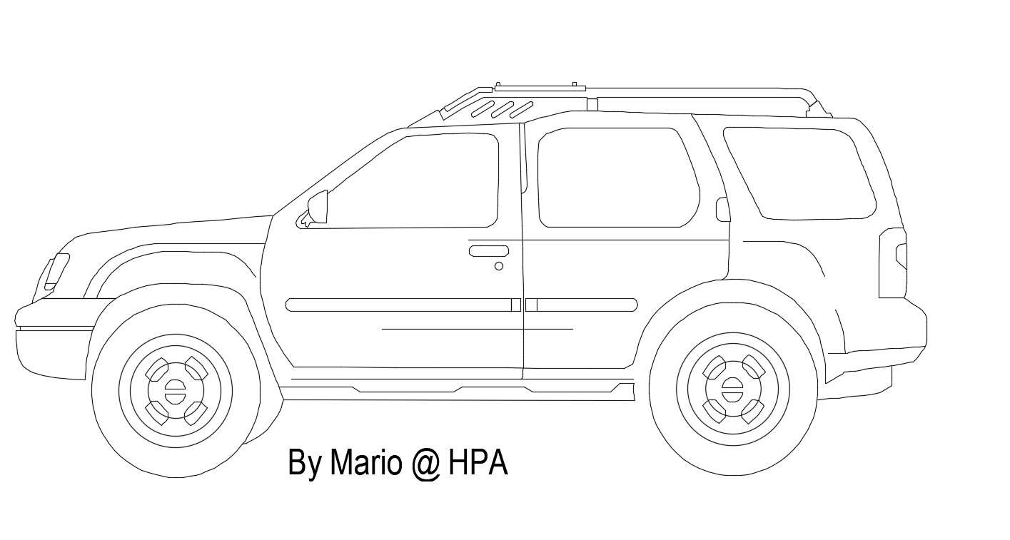 Car Elevation Cad Block Free Download