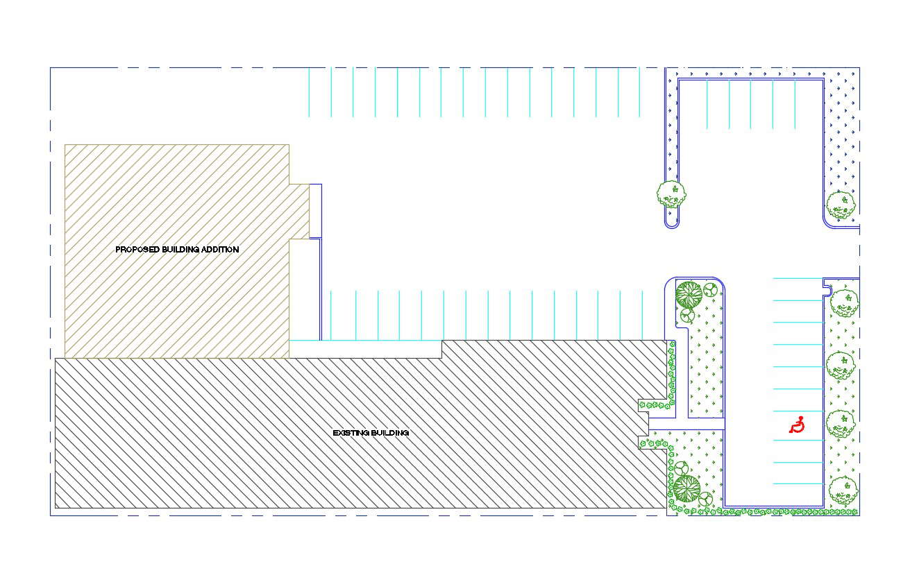 Car Parking Building Design CAD Drawing Free Download 