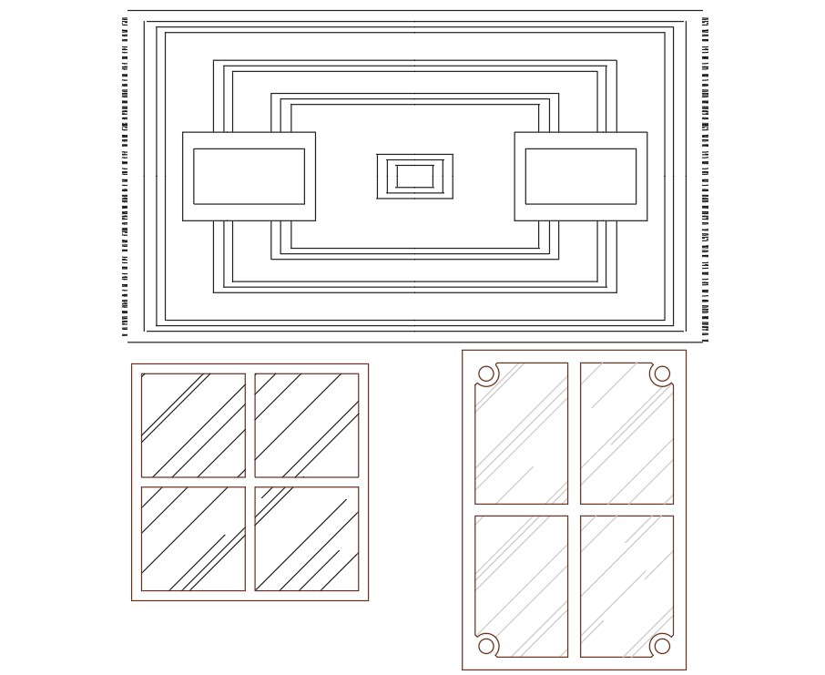 Carpet CAD Blocks Drawing Free Download 