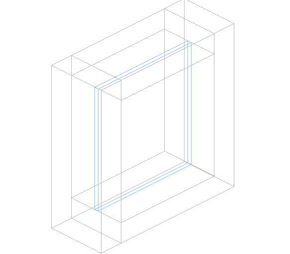 Cavity wall window detail