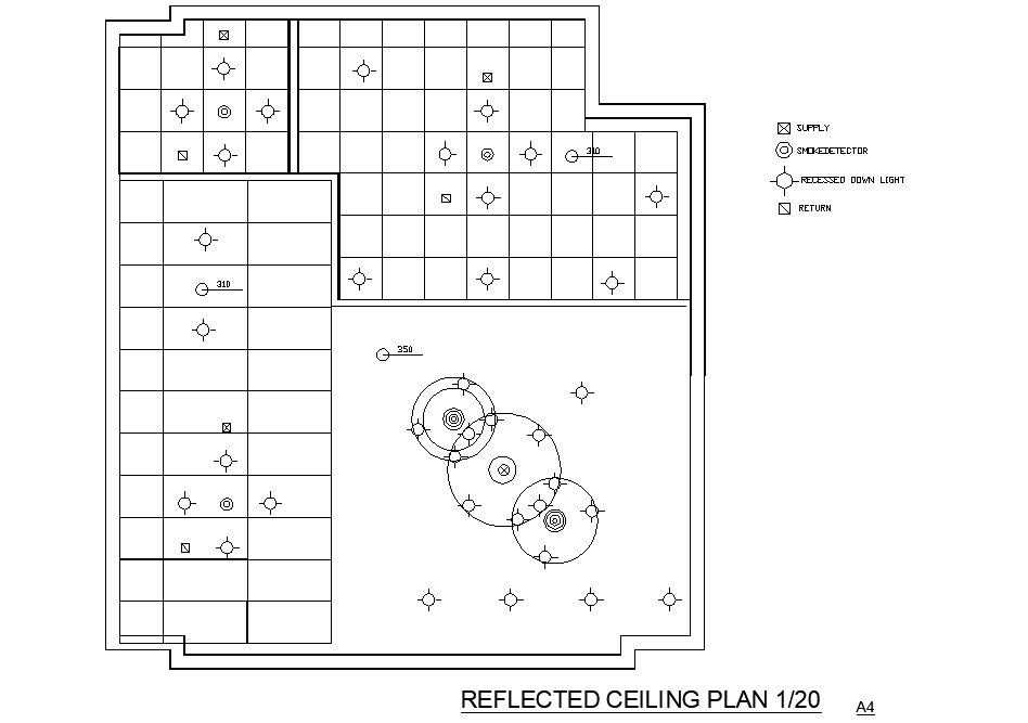 Ceiling house plan layout file