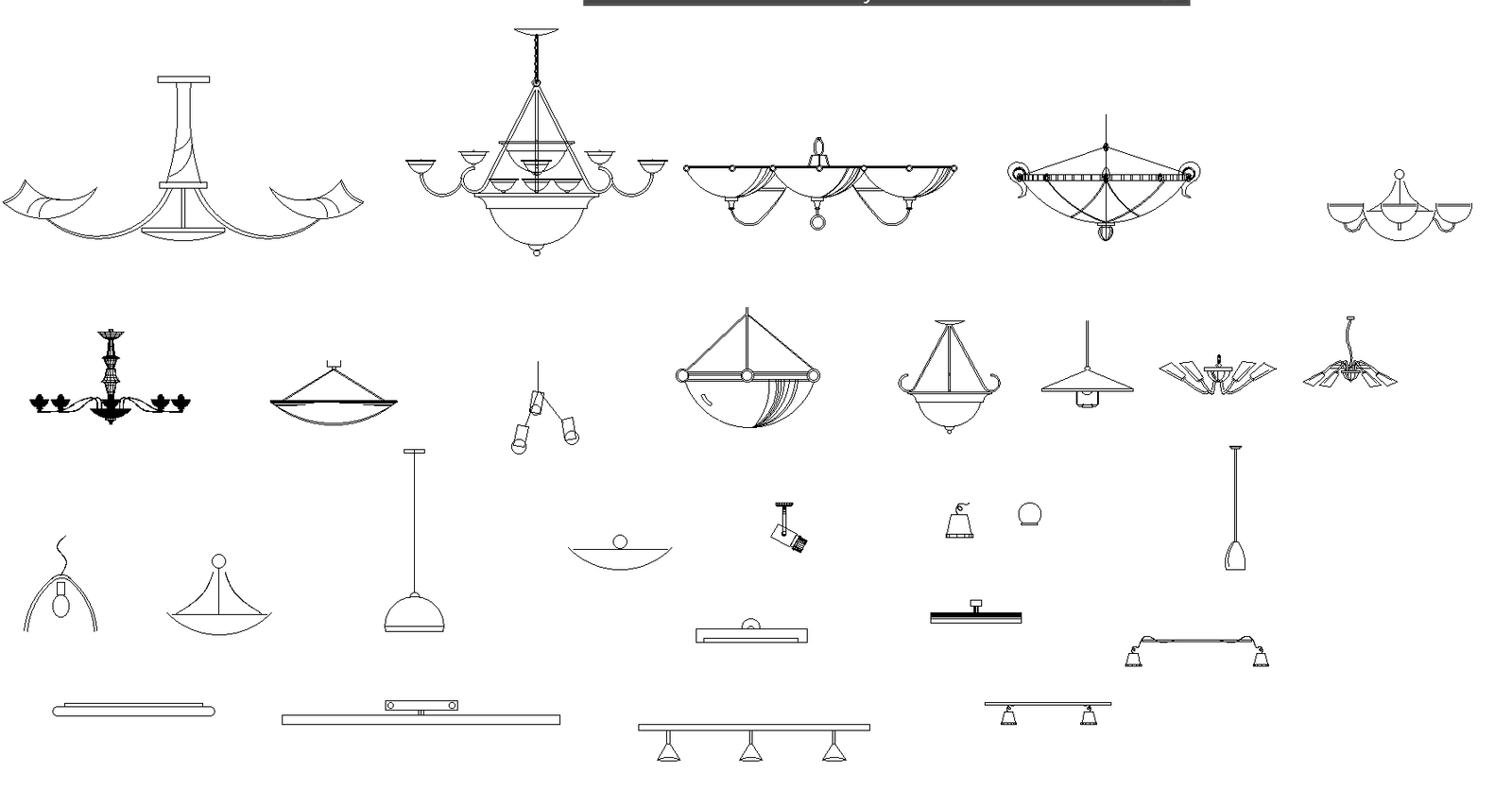 Ceiling light plan detail dwg file.