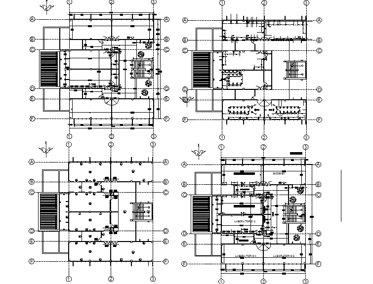 Center line plan detail dwg file
