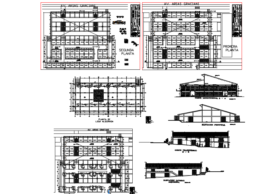 Central Market dwg file 