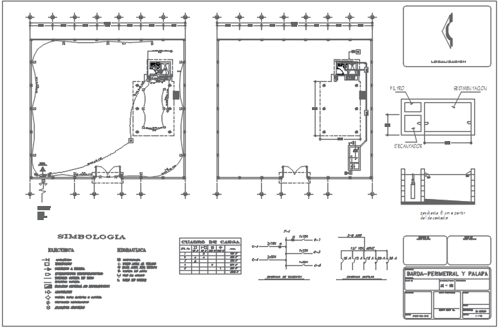 Centre line electrical plan detail dwg file