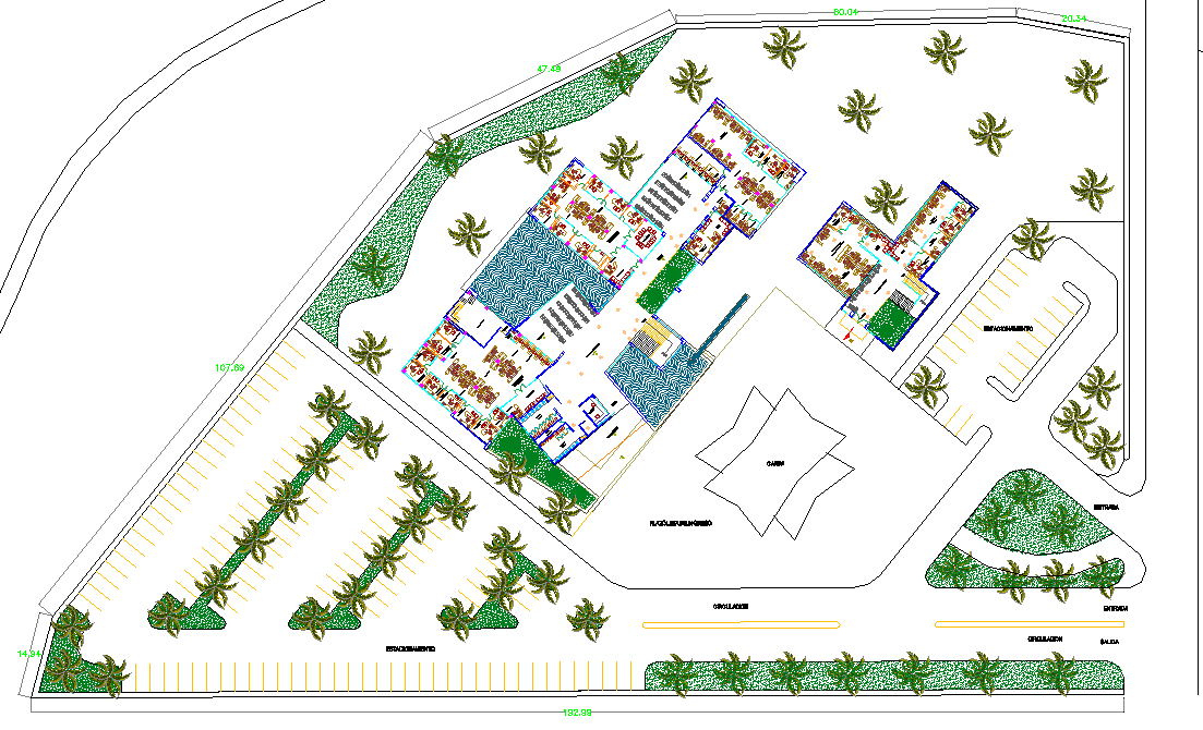 Chair city plan detail dwg file
